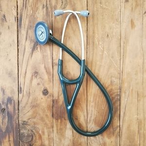 Green littmann master cardiology stethoscope